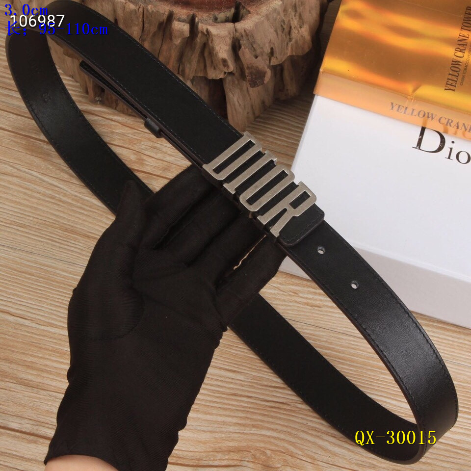 Dior Belts 3.0 Width 014